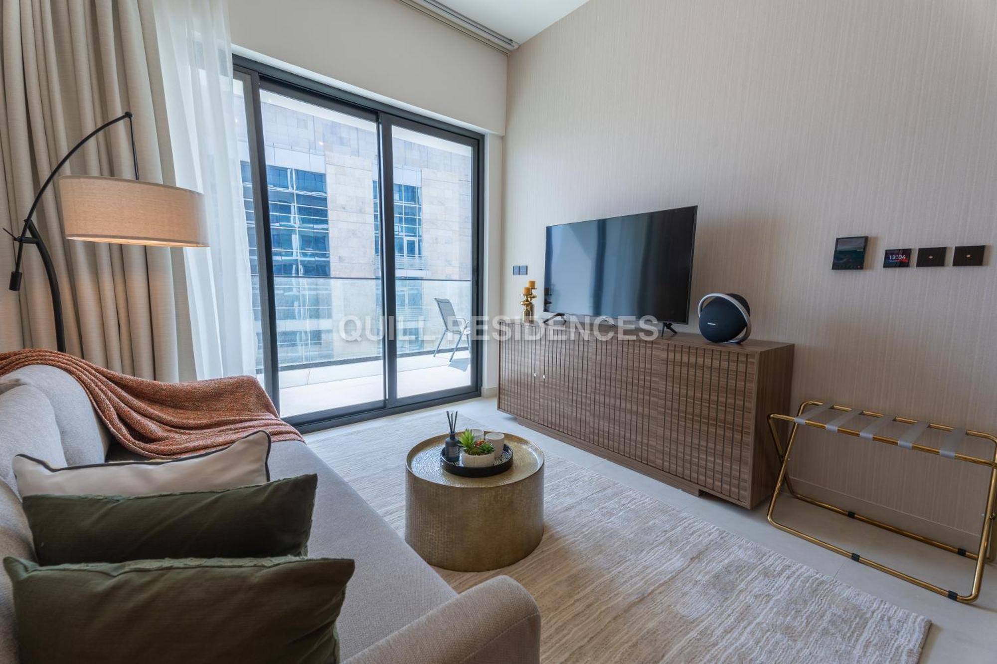 Quill Residence At Binghatti Canal 1 Bedroom Canal View Dubaj Exteriér fotografie